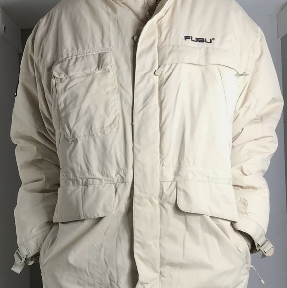 Men’s fubu Heavy Winter Jacket Fubu the Collection Coat Size XL - Picture 9 of 11